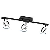 Eglo Cardillio 2 LED-Deckenstrahler CARDILLIO 2 (16,2 W, L x B x H: 38,5 x 8,5 x 17,5 cm, Schwarz, Warmweiß, 5 Stk.) | BAUHAUS