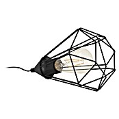 Eglo Tarbes Lámpara de sobremesa (60 W, Negro, L x An x Al: 26,5 x 26,5 x 17,5 cm)