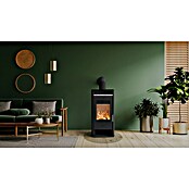 Kaminofen Santa Fe (6 kW, Raumheizvermögen: 108 m³, Material Verkleidung: Stahl, Schwarz) | BAUHAUS