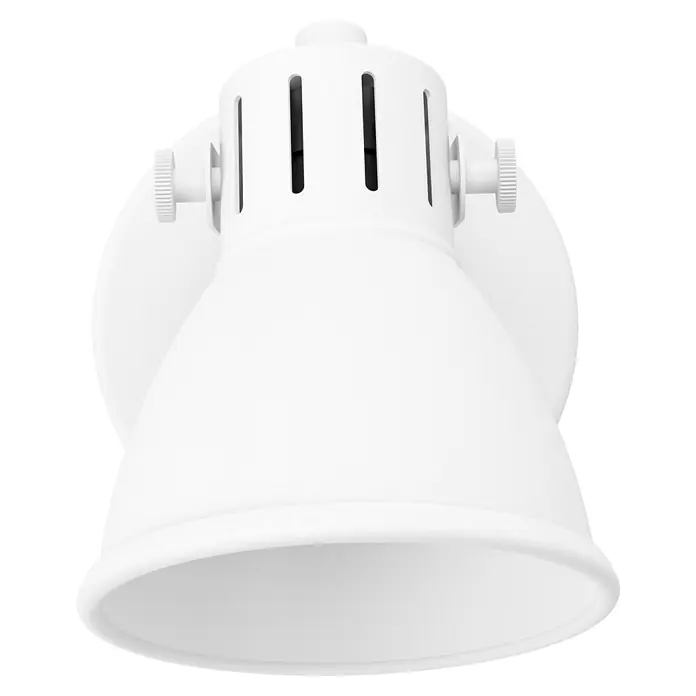 Eglo Seras 1 Deckenstrahler SERAS 1 - 3 W, Weiß, GU10, 1 Stk. - Nahaufnahme einer weißen Strahlerlampe, die ein minimalistisches Design und eine gerichtete Beleuchtungslösung zeigt.