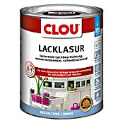 Clou Aqua Lacklasur Combi-Clou L17 (Dunkelnussbraun, 750 ml, Seidenmatt)