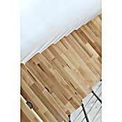 Minka Mittelholmtreppe Comfort (Breite: 80 cm, Silber, Farbe Stufen: Buche Natur, Geschosshöhe: Max. 312 cm)