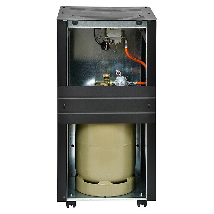Firefix Gasheizer 4200 ECO+ (L x B x H: 50 x 47,5 x 90 cm, Schwarz) | BAUHAUS