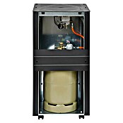 Firefix Gasheizer 4200 ECO+ (L x B x H: 50 x 47,5 x 90 cm, Schwarz) | BAUHAUS