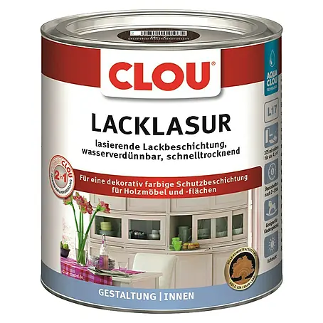 Clou Aqua Lacklasur Combi-Clou L17