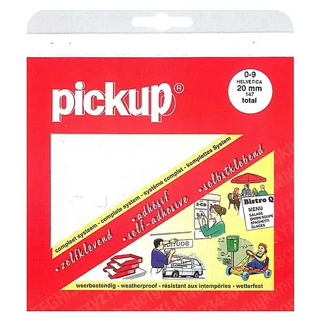 Pickup  Aufkleber