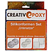 CreativEpoxy Gießform Silikonformen-Set (Untersetzer, Silikon) | BAUHAUS