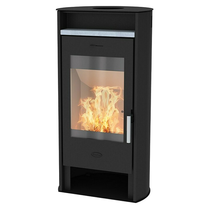 Kaminofen Santa Fe (6 kW, Raumheizvermögen: 108 m³, Material Verkleidung: Stahl, Schwarz) | BAUHAUS