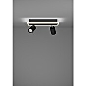 Eglo Downlight LED empotrable (12 W, L x An x Al: 34 x 10 x 14 cm, Negro, Blanco cálido) | BAUHAUS