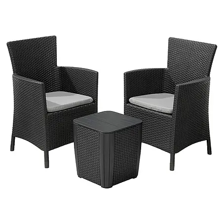 Keter Conjunto de muebles de balcón Iowa