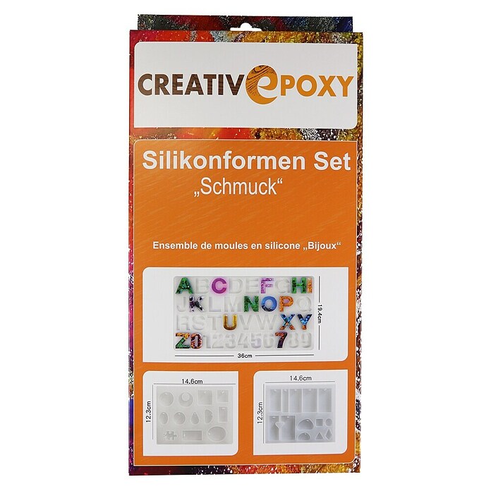 CreativEpoxy Gießform Silikonformen-Set (Schmuck, Silikon) | BAUHAUS