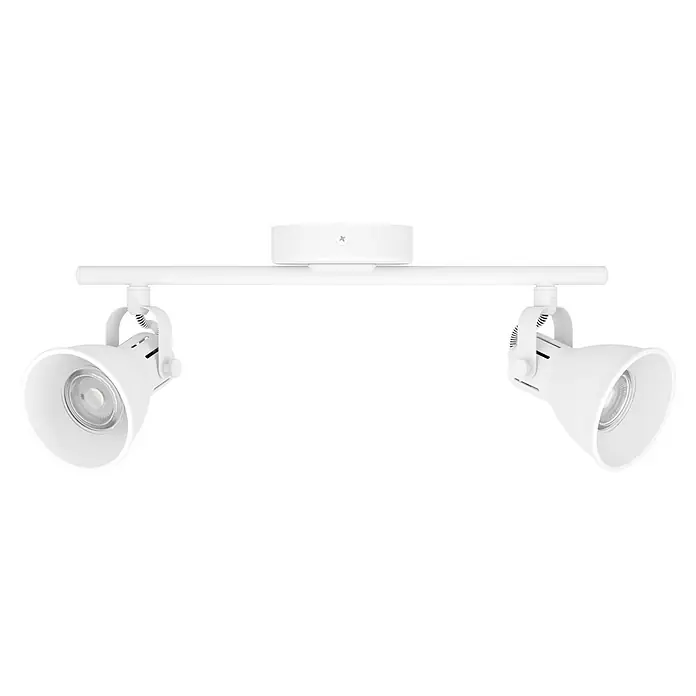 Eglo Seras 1 Deckenstrahler SERAS 1 - 6 W, Weiß, GU10, 2 Stk. - Eine elegante weiße Deckenleuchte mit zwei Strahlern. Perfekt für moderne Wohnräume, bietet diese Leuchte fokussiertes Licht und stilvolles Design.