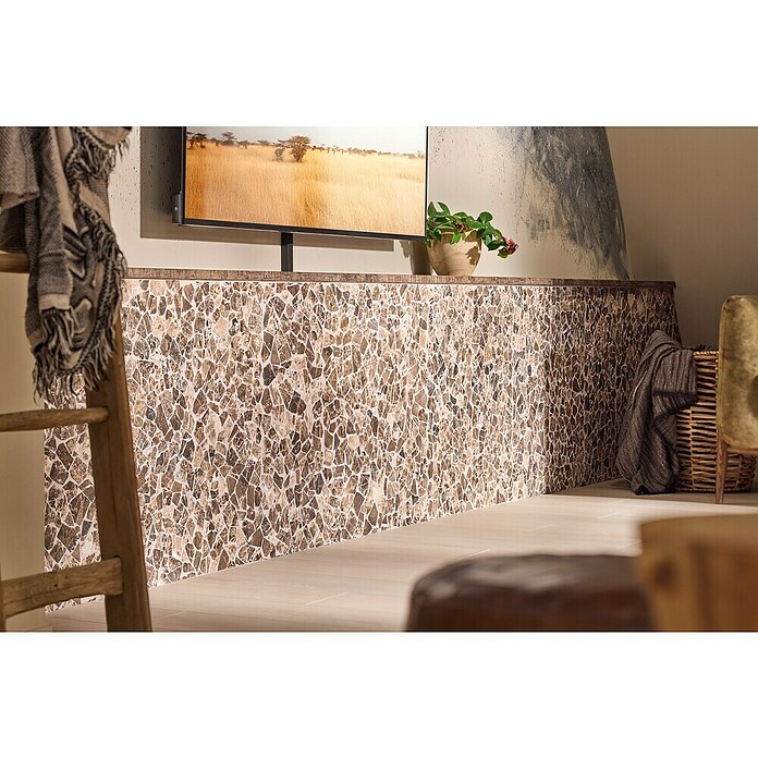 Mosaikfliese Uni CIOT 30/180KB (30,5 x 30,5 cm, Braun, Matt) | BAUHAUS
