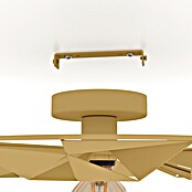Eglo Deckenleuchte rund CASTANUELO (40 W, Ø x H: 425 mm x 100 cm, Gold, E27) | BAUHAUS
