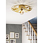 Eglo Deckenleuchte rund CASTANUELO (40 W, Ø x H: 425 mm x 100 cm, Gold, E27) | BAUHAUS