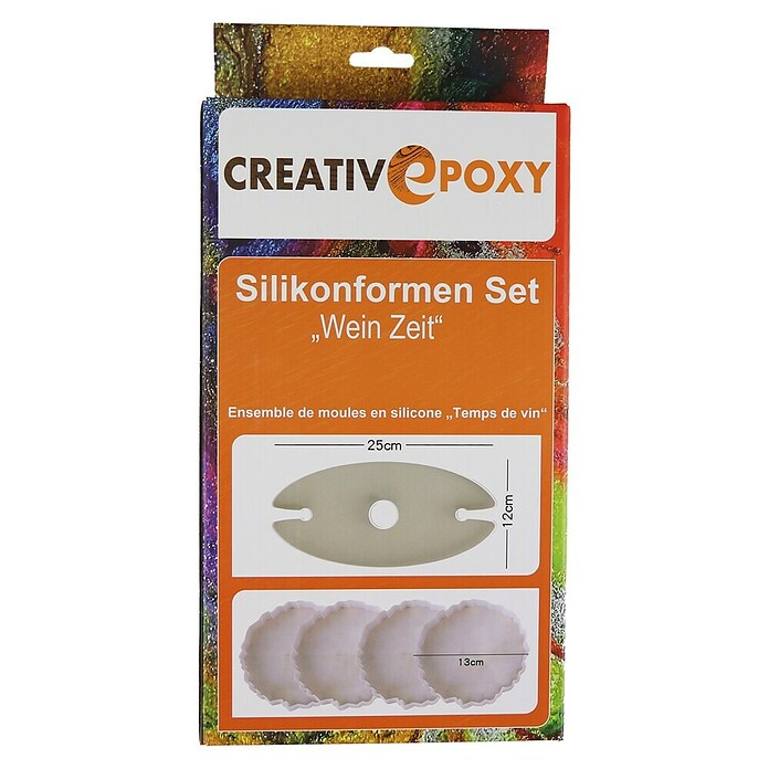 CreativEpoxy Gießform Silikonformen-Set (Wein Zeit, Silikon) | BAUHAUS
