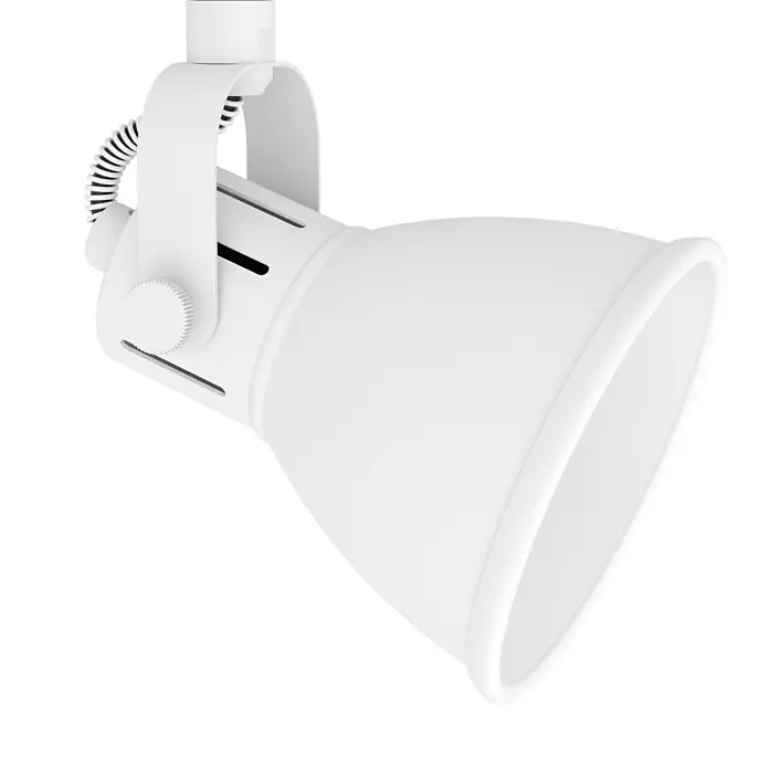 Eglo Seras 1 Deckenstrahler SERAS 1 - 6 W, Weiß, GU10, 2 Stk. - Bild einer weißen Schienenleuchte mit verstellbarem Spot, ideal für flexible Beleuchtung in modernen Innenräumen.