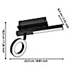 Eglo Cardillio 2 LED-Deckenstrahler CARDILLIO 2 (5,4 W, Schwarz, Warmweiß, 2 Stk.) | BAUHAUS