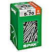 Spax Universalschraube T-Star plus (Ø x L: 5 x 70 mm, WIROX Oberfläche, T-Star plus, 200 Stk.)