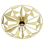 Eglo Deckenleuchte rund CASTANUELO (40 W, Ø x H: 425 mm x 100 cm, Gold, E27) | BAUHAUS