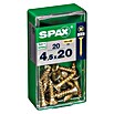 Spax Tornillo universal (Ø x L: 4,5 x 20 mm, Rosca completa, 20 uds.)