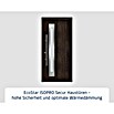 Hörmann EcoStar Haustür ISOPRO Secur IPS 780S (110 x 210 cm, DIN Anschlag: Links, Night Oak) | BAUHAUS