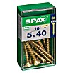 Spax Tornillo universal (Ø x L: 5 x 40 mm, Rosca completa, 10 uds.)