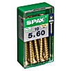 Spax Tornillo universal (Ø x L: 5 x 60 mm, Rosca completa, 10 uds.)