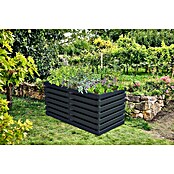 Garantia Hochbeet Skyline L (161 x 80 x 75 cm, Kunststoff, Graphite Grey) | BAUHAUS