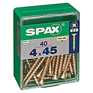 Spax Universele schroef (4 x 45 mm, Voldraad, 40 st.)