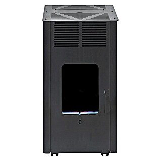 Firefix Gasheizer Kamin 4200 Eco+ (L x B x H: 50 x 47,5 x 90 cm, Schwarz)