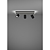 Eglo Regleta LED (20 W, L x An x Al: 46 x 10 x 14 cm, Negro, Blanco cálido) | BAUHAUS