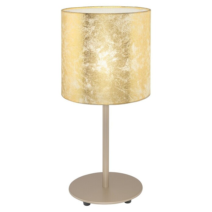 Eglo Viserbella Tischleuchte (60 W, Gold, Höhe: 40 cm)