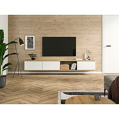 Egger Wandpaneel DecoWall (Namur Fichte Hell, 125 cm x 66 cm x 12 mm)