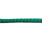 Stabilit PP-Seil Meterware (Durchmesser: 6 mm, Polypropylen, Grün, 24-fach spiralgeflochten)