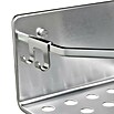 Tatay Moon Cesta de baño angular (L x An x Al: 20 x 20 x 5,5 cm, 2 ud., Plateado) | BAUHAUS