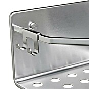 Tatay Moon Cesta de baño angular (L x An x Al: 20 x 20 x 5,5 cm, 2 ud., Plateado) | BAUHAUS