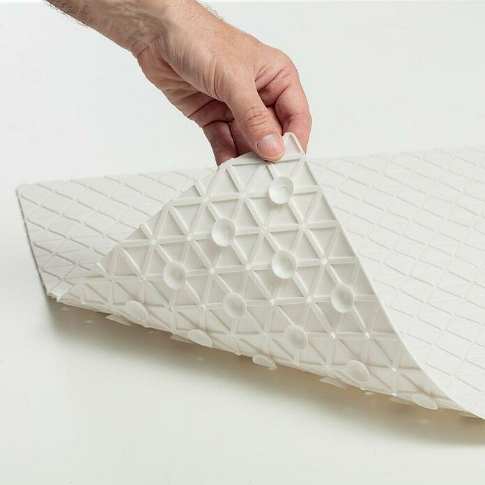 Tatay Antideslizante para bañera Diamond SBS (54 x 54 cm, Blanco) | BAUHAUS