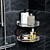Tatay Moon Cesta de baño angular (L x An x Al: 20 x 20 x 5,5 cm, 2 ud., Plateado) | BAUHAUS