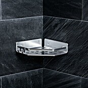 Tatay Moon Cesta de baño angular (L x An x Al: 20 x 20 x 5,5 cm, 1 ud., Plateado) | BAUHAUS