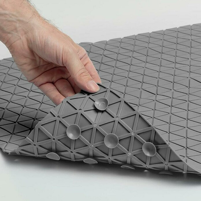 Tatay Antideslizante para bañera Diamond SBS (54 x 54 cm, Gris) | BAUHAUS