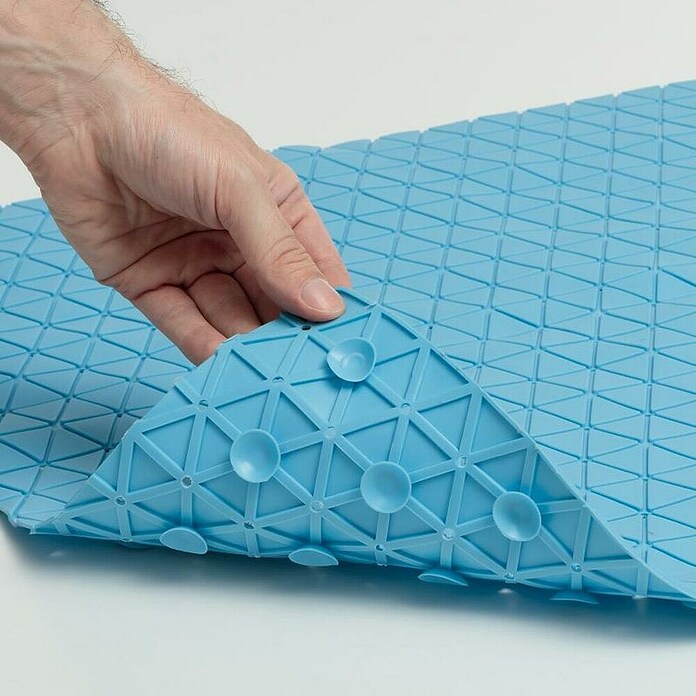 Tatay Antideslizante para bañera Diamond SBS (54 x 54 cm, Azul) | BAUHAUS