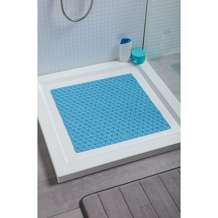 Tatay Antideslizante para bañera Diamond SBS (54 x 54 cm, Azul) | BAUHAUS