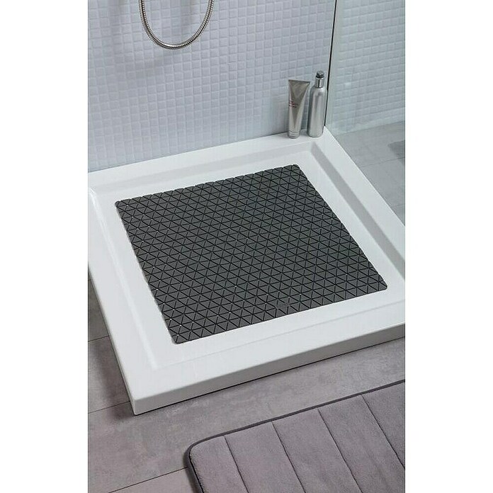 Tatay Antideslizante para bañera Diamond SBS (54 x 54 cm, Gris) | BAUHAUS