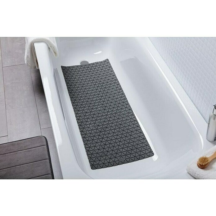 Tatay Antideslizante para bañera Diamond SBS (96 x 36 cm, Gris) | BAUHAUS