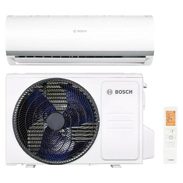 Bosch Aire acondicionado Inverter Climate 2000i + Instalación (5.300 W, 5.700 W, 35 m², Blanco) | BAUHAUS