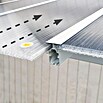 Palram Terrassenüberdachung Olympia (Tiefe: 3 m, B x H: 3,05 x 2,1 m, Verkehrsweiß)