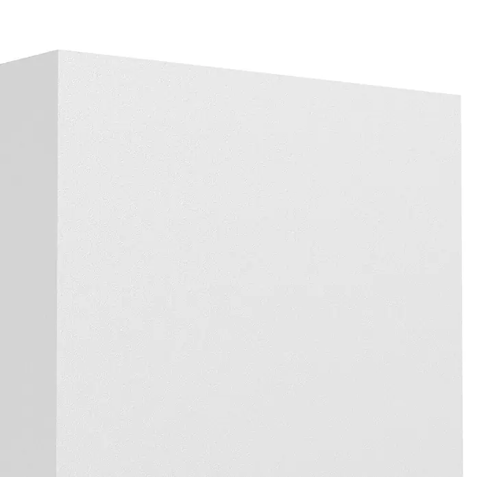 Eglo LED-Wandleuchte Valmontone - 1,5 W, L x B x H: 10 x 10 x 10 cm, Weiß, Warmweiß - Weißer, texturierter rechteckiger Block.