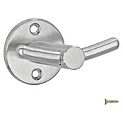 Siro Garderobna kljuka  (Do x Š x V: 42 x 64 x 55 mm, Število kaveljčkov: 2 kos) | Kljuke za obešanje | Oprema za garderobe | Pohištvo | Dekoracija stanovanja | Izdelki | BAUHAUS