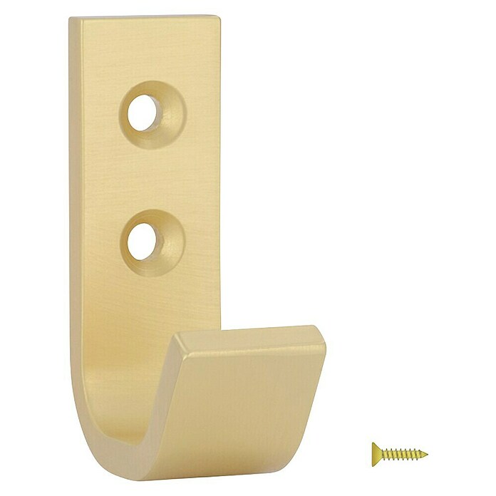Siro Garderobna kuka  (D x Š x V: 54 x 19 x 37 mm) | BAUHAUS